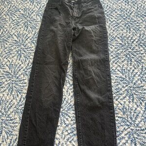 Universal Thread Black Straight Jeans Classic Denim
